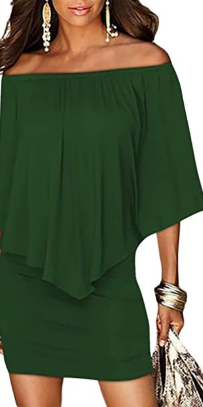 Accesorios para un vestido verde esmeralda