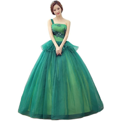 vestidos de quinceañera verde esmeralda